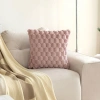QUNTUMTECH Vỏ Gối Vuông Sang Trọng 45CM INS Style - Ném Gối Tháo Rời, Màu Trơn, Phòng Khách Văn Phòng 3
