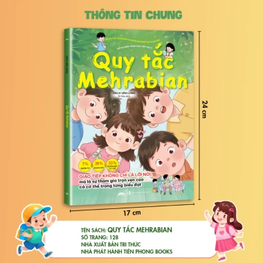 Quy Tắc Mehrabian - Cẩm Nang Kỹ Năng Sống Dưới Dạng Truyện Tranh | Giá ưu đãi 118.000 VND - Tiên Phong Books