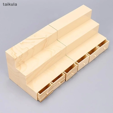 Qwq Nhà Búp Bê Kệ Sách và Tủ Bảo Quản DIY, tủ thu nhỏ, giá 78.100 VND 5