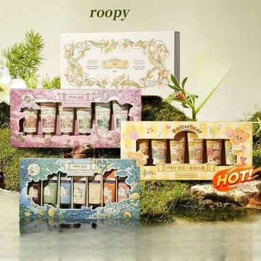 R ROOPY Nước Hoa Dưỡng Ẩm Tinh Chất Thực Vật 7 Hộp Quà Tặng Rừng Nổi 12g