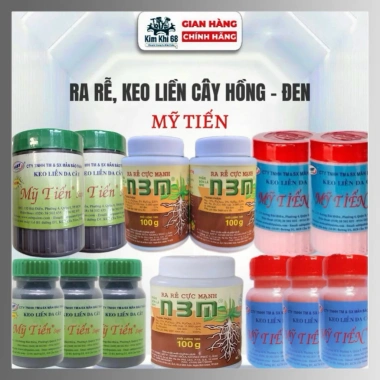RA RỄ N3M KEO LIỀN CÂY - LIỀN SẸO HỒNG ĐEN MỸ TIẾN, hỗ trợ chiết cành, chỉ 58.000đ