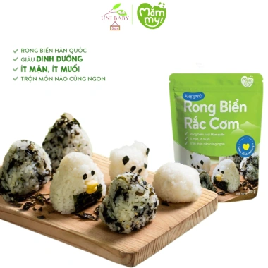 Rắc Cơm Rong Biển Mămmy – Ít mặn, không tanh, tăng hương vị cho bé 6 tháng, 82.000 VND