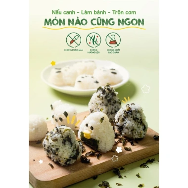 Rắc Cơm Rong Biển Mămmy – Ít mặn, không tanh, tăng hương vị cho bé 6 tháng, 82.000 VND 2 Rắc Cơm Rong Biển Mămmy – Ít mặn, không tanh, tăng hương vị cho bé 6 tháng, 82.000 VND 2