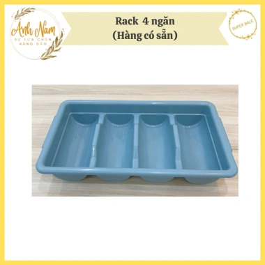 Rack Đựng Dao Nĩa Nhựa 4-8 Ngăn - Dụng Cụ Nhà Bếp, Máy Rửa Chén, Giá 99.000 VND 9