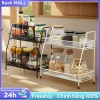 RACK Giá để đồ 2 Tầng đa năng – Kệ sắt gia vị & mỹ phẩm tắm, chỉ 119k
