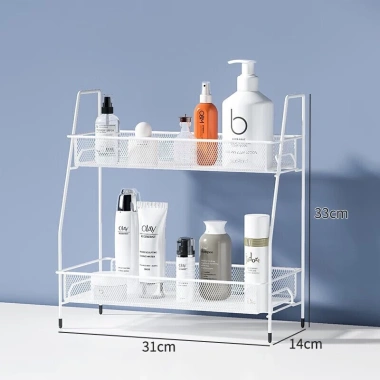 RACK Giá để đồ 2 Tầng đa năng – Kệ sắt gia vị & mỹ phẩm tắm, chỉ 119k 10 RACK Giá để đồ 2 Tầng đa năng – Kệ sắt gia vị & mỹ phẩm tắm, chỉ 119k 10