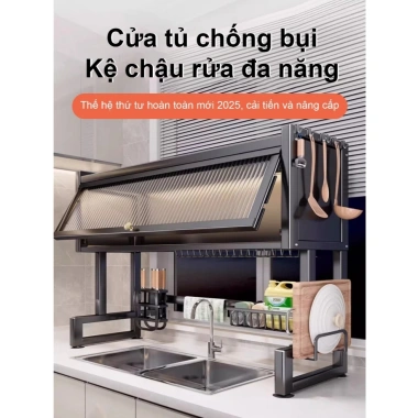 RACK Kệ đa năng inox 304 cho chén bát, nắp đậy - Giá ưu đãi 342.000đ 2
