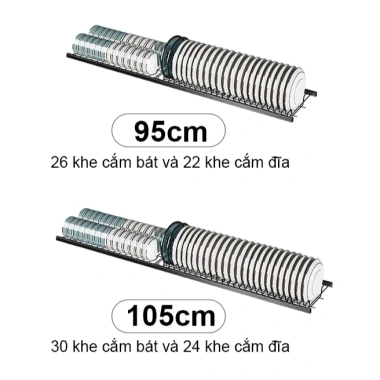 RACK Kệ đa năng inox 304 cho chén bát, nắp đậy - Giá ưu đãi 342.000đ 8