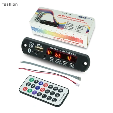 Radio xe hơi Bluetooth MP3/WMA USB TF FM màn hình màu, điều khiển từ xa, 76.010₫ 8