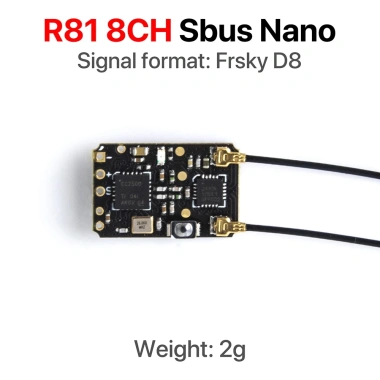Radiomaster Receiver 2.4GHz 1km SBUS – Tương Thích FrSky D8 TX16S, RSSI cho Drone & Xe RC 10