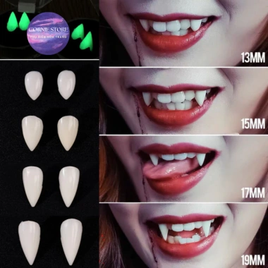 Răng nanh giả cosplay ma cà rồng người sói - Đẹp, thật, giá chỉ 13.000 VND 2