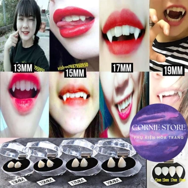 Răng nanh giả cosplay ma cà rồng người sói - Đẹp, thật, giá chỉ 13.000 VND 7