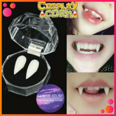 Răng nanh giả cosplay ma cà rồng người sói - Đẹp, thật, giá chỉ 13.000 VND 9