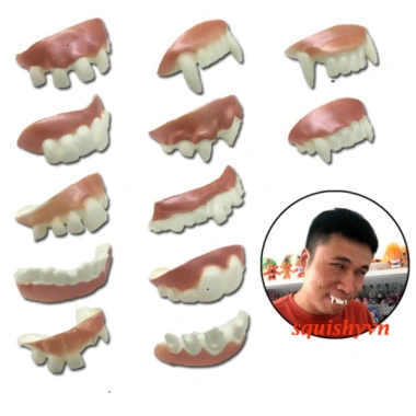 Răng Vẩu Giả Răng Hóa Trang Halloween 8 Kiểu Mẫu - Giá ưu đãi 15.000₫