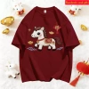RANZIHUI Áo thun 100% cotton gia đình, thiết kế ngựa năm mới, giá ưu đãi 138.240 VND 4