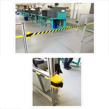 Rào chắn đai FOUNDTWO - Đai kính thiên văn, thắt lưng cảnh báo gắn tường, vỏ ABS, dễ lắp ráp, an toàn 2-5m 8