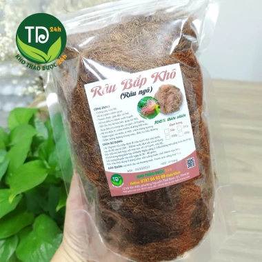 Râu bắp khô sạch - Dùng nấu sâm lạnh, lợi tiểu, thải độc, giảm sỏi thận, giá 18.888đ 7