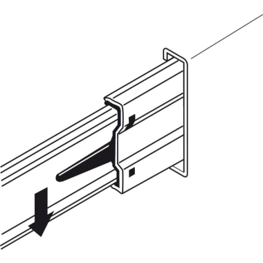 Ray bi giảm chấn Hafele 400mm 494.02.063 - Bền, Êm, Giá ưu đãi 209.000 VND