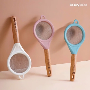 Rây cháo cán gỗ Babyboo siêu mịn lọc thực phẩm dặm cho bé 10x25cm - Giá chỉ 50.000 VND 7