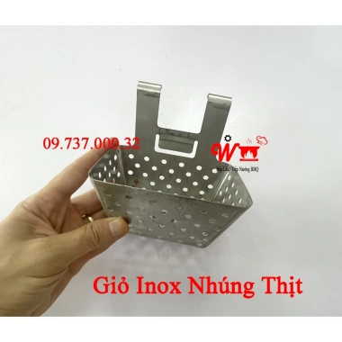 Rây inox 304, giỏ nhúng thịt nồi lẩu chuyên dùng bếp nhà hàng - Giá ưu đãi 299.900₫