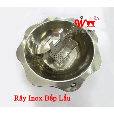 Rây inox 304, giỏ nhúng thịt nồi lẩu chuyên dùng bếp nhà hàng - Giá ưu đãi 299.900₫