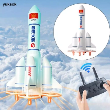 RC Drone Tàu Con Thoi 4CH USB – Quadcopter Tên Lửa, Turbofan Tốc Độ, Dễ Điều Khiển, Quà Sinh Nhật