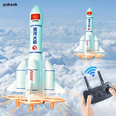 RC Drone Tàu Con Thoi 4CH USB – Quadcopter Tên Lửa, Turbofan Tốc Độ, Dễ Điều Khiển, Quà Sinh Nhật