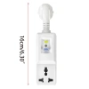RCD EU 16A Hrtyvhin - Ổ cắm adapter, công tắc chuyến đi nút đặt lại và kiểm tra, giá 270.119 VNĐ 2