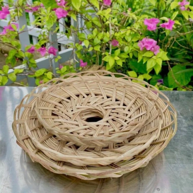 Rế Tre Đan Thủ Công Nhiều Size - Lót Nồi Niêu, Chịu Nhiệt, Giá 25.000