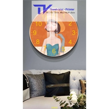Rẻ vô địch Đồng Hồ Treo Tường Tráng Gương Kim Trôi D30 & D60 - Giá 260.000₫ 3