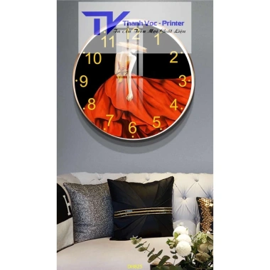 Rẻ vô địch Đồng Hồ Treo Tường Tráng Gương Kim Trôi D30 & D60 - Giá 260.000₫ 5