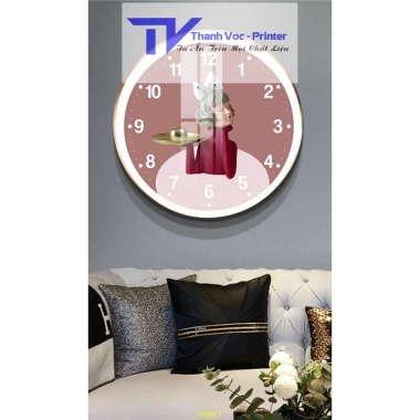 Rẻ vô địch Đồng Hồ Treo Tường Tráng Gương Kim Trôi D30 & D60 - Giá 260.000₫ 8
