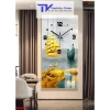 [Rẻ vô địch] Đồng hồ treo tường tráng gương kim trôi sang trọng 40x80cm - Giá chỉ 460.000đ 8