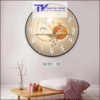 Rẻ vô địch Đồng Hồ Treo Tường Tráng Gương Kim Trôi Sang Trọng D30 & D60 - Giá chỉ 260.000 VND