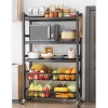 Rẻ Vô Địch: Kệ Để Rau Củ 4T Thép Carbon Bọc Sơn Tĩnh Điện, Bánh Xe Xoay 360 - Giá 130.200 VND 3