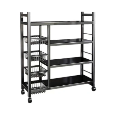 Rẻ Vô Địch: Kệ Để Rau Củ 4T Thép Carbon Bọc Sơn Tĩnh Điện, Bánh Xe Xoay 360 - Giá 130.200 VND 10