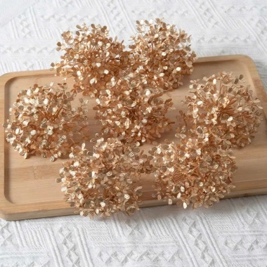 Rẻ vô dịch Lá Cây Vàng Nhựa Trang Trí Tết - Decor Giỏ Quà Cao Cấp, Phụ Kiện Bánh Sinh Nhật, Bánh Kem, Giá chỉ 5.000đ 8