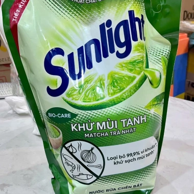Rẻ vô địch Nước rửa chén Sunlight thiên nhiên muối khoáng lô hội 3.1kg - Giá chỉ 69.900 VND 2
