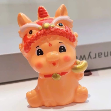 Rẻ Vô Địch Tượng Ngựa Thần Tài Nhựa Trang Trí Bánh Kem Năm Mới - Ngựa May Mắn Giá 8.000đ 4