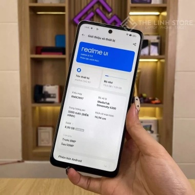 Realme C65 5G Dimensity 6.300 - Màn IPS 120Hz, 128GB, Giá 2.288.000 VND