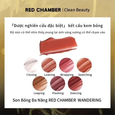 RED CHAMBER WANDERING Stick Dưỡng ẩm Son Thỏi Đa Năng Dưỡng ẩm sâu Trọn ngày Giá chỉ 693.000₫ 5 RED CHAMBER WANDERING Stick Dưỡng ẩm Son Thỏi Đa Năng Dưỡng ẩm sâu Trọn ngày Giá chỉ 693.000₫ 5