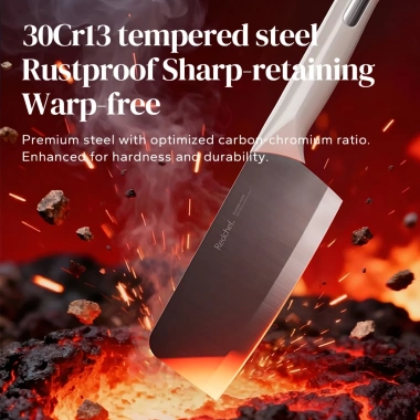 Redchef Bộ dao bếp thép không gỉ trắng kem 5 món - đa năng, giảm giá 699.000₫