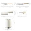 Redchef Bộ dao bếp thép không gỉ trắng kem 5 món - đa năng, giảm giá 699.000₫ 6