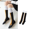 Redflower Gà Chân Nữ Đầu Gối Dài Tất Hoạt Hình Cotton 3D In Đùi Tất Cao 43.092₫ 2