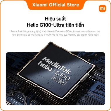 Redmi Pad 2 11 inch 2.5K siêu nét - Pin 9.000mAh mạnh, Helio G100-Ultra, giá chỉ 4,700,000 VND
