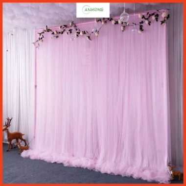 Rèm 2 Lớp Voan Thun và Lưới Trang Trí Sinh Nhật, Đám Cưới, Background Sân Khấu 129.000 VND 3 Rèm 2 Lớp Voan Thun và Lưới Trang Trí Sinh Nhật, Đám Cưới, Background Sân Khấu 129.000 VND 3