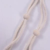 Rèm Bohemian 2 chiếc hạt gỗ móc tua phong cách vintage cho phòng khách, ngủ, bếp 7