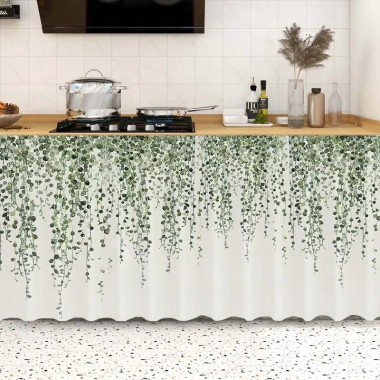 Rèm chặn cây xanh đơn giản, trang trí hiện đại, chống bụi, giảm 22% chỉ 64.800 VND 8
