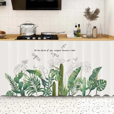 Rèm chặn cây xanh đơn giản, trang trí hiện đại, chống bụi, giảm 22% chỉ 64.800 VND 10