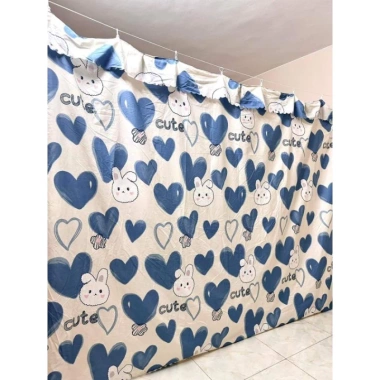 Rèm che gác trọ, ngăn phòng trọ móc treo sẵn vải Polly đa kích thước 36.800₫ 10 Rèm che gác trọ, ngăn phòng trọ móc treo sẵn vải Polly đa kích thước 36.800₫ 10